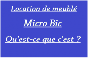 imposition des revenus fonciers : Micro-BIC
