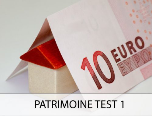 Patrimoine – Test 1